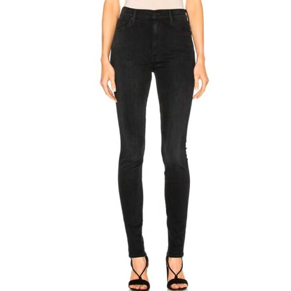 MOTHER Super Swooner Skinny Blackbird jeans sz 25